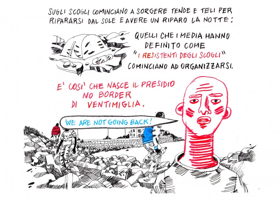 La bolla di Ventimiglia. Raccontare l'immigrazione col graphic journalism
