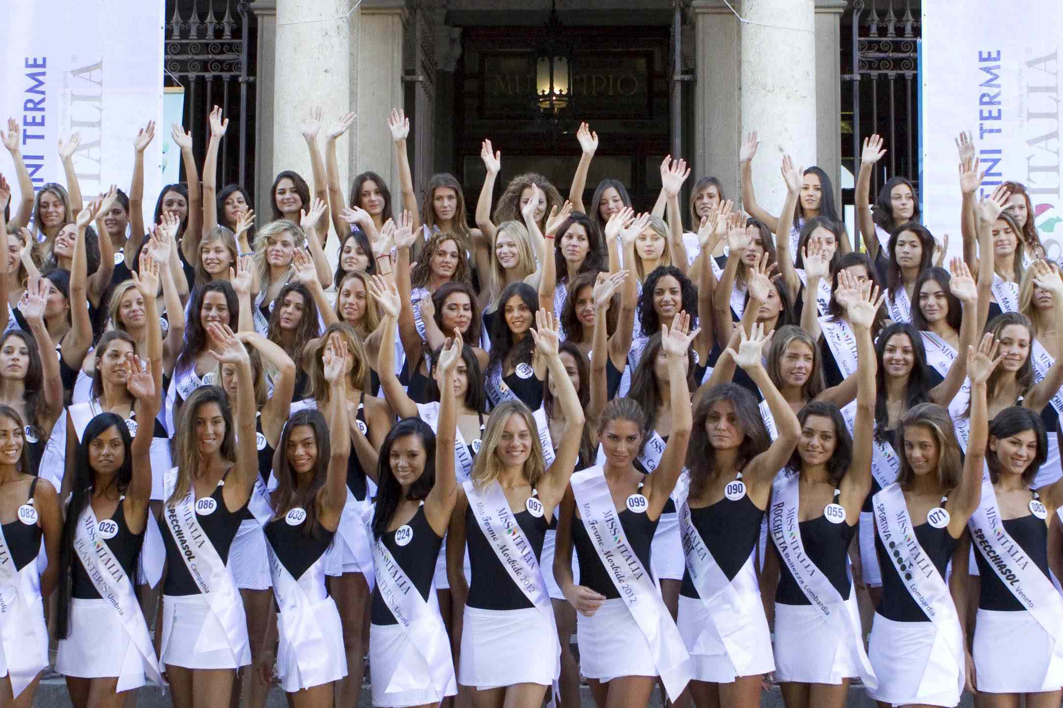 Solo fiori per miss seconda generazione italiana