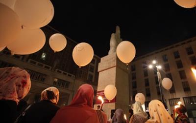 I musulmani italiani scendono in piazza contro l'Isis