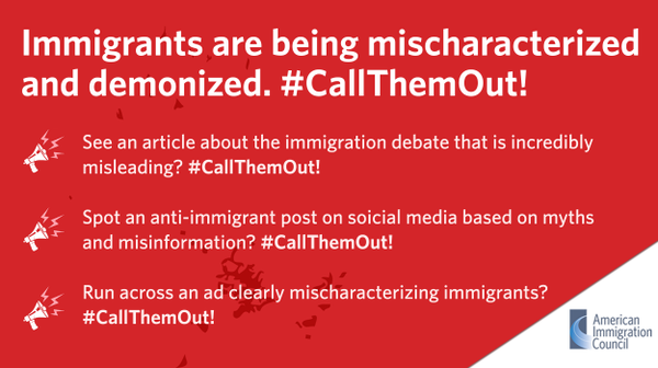 #CallThemOut. La campagna contro gli stereotipi sui migranti