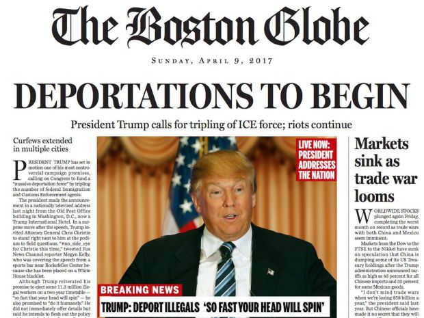 boston globe trump