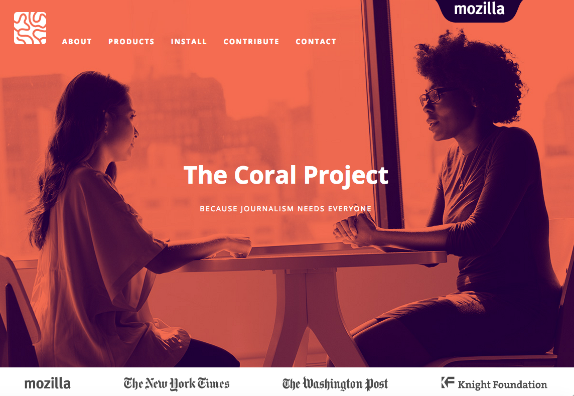 Coral Project, strumenti per la comunità online