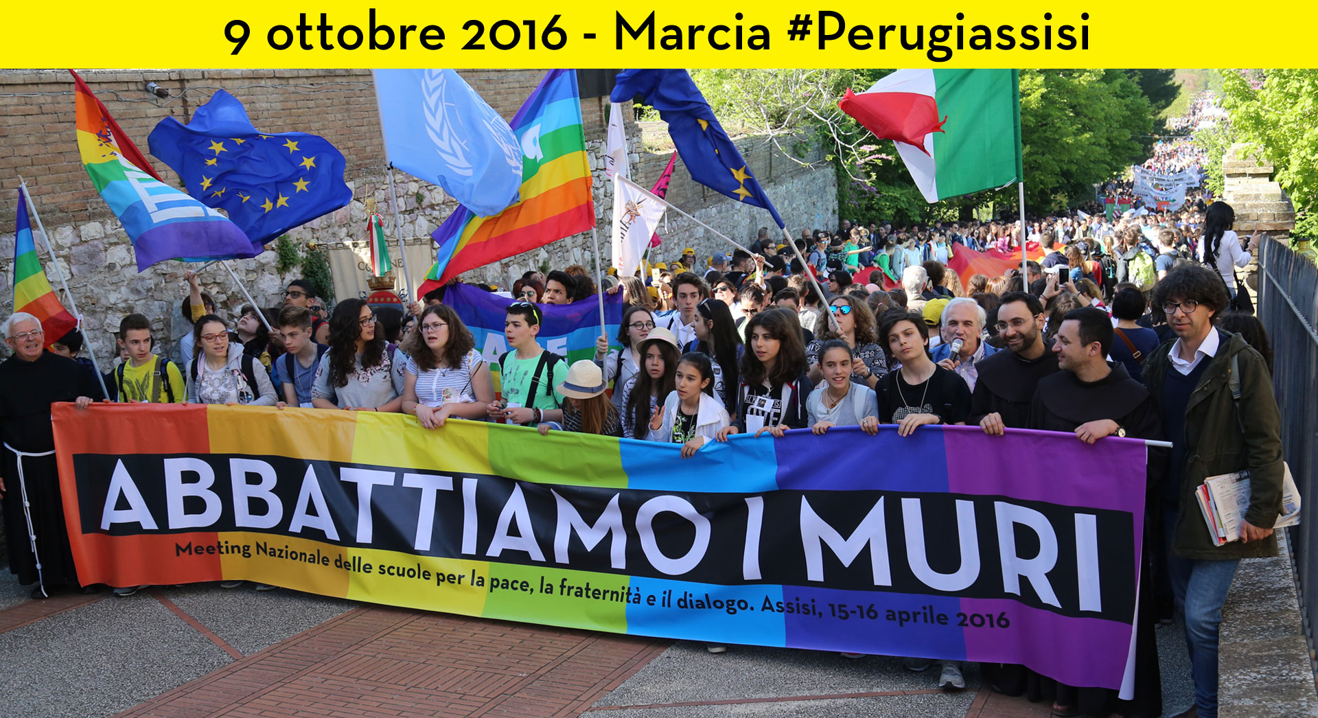 Marcia per la pace Perugia-Assisi, 9 ottobre