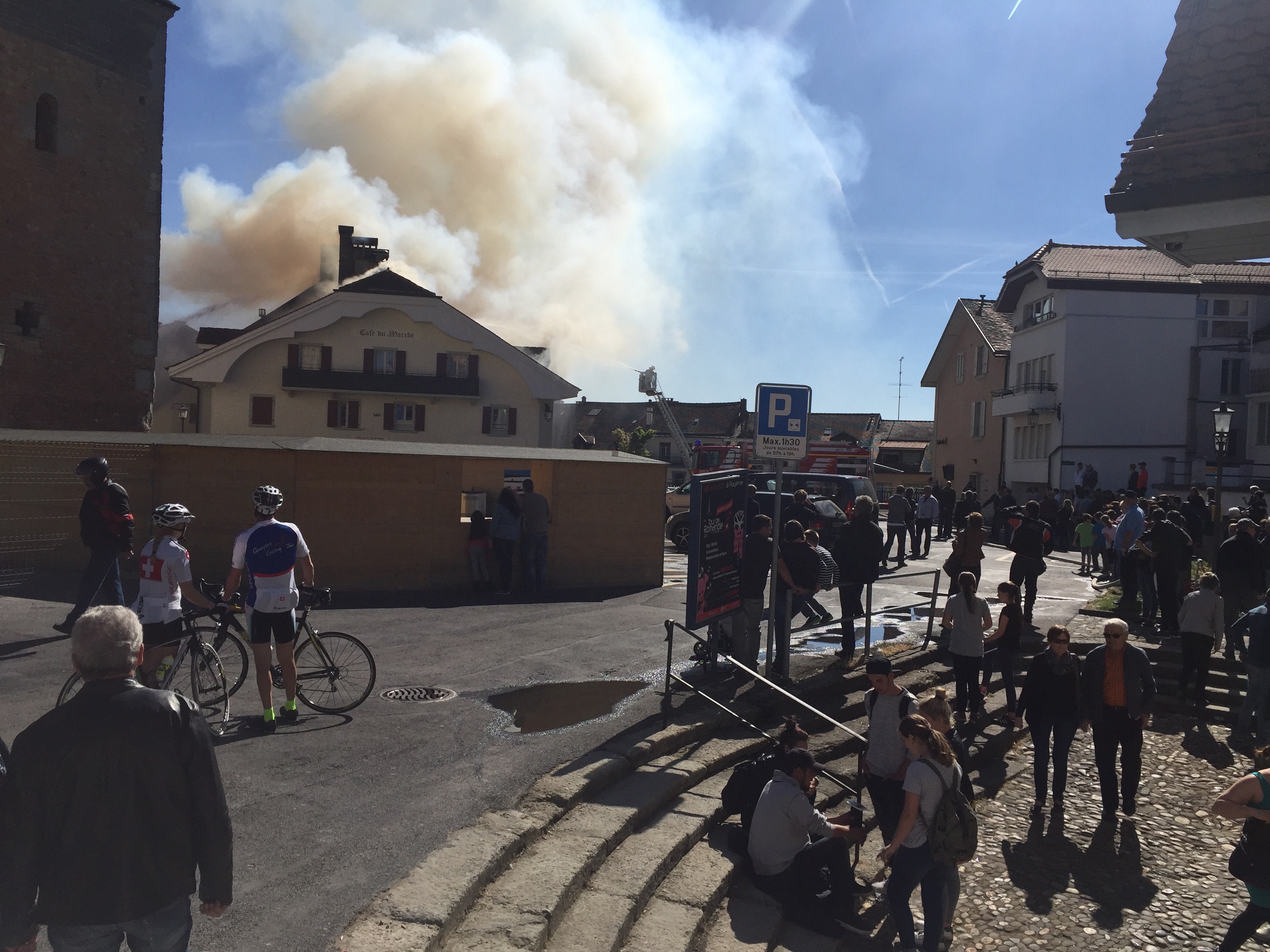 Incendio a Payerne