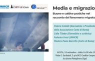 Il 18 settembre ad Aosta per un incontro su Media e Migrazioni