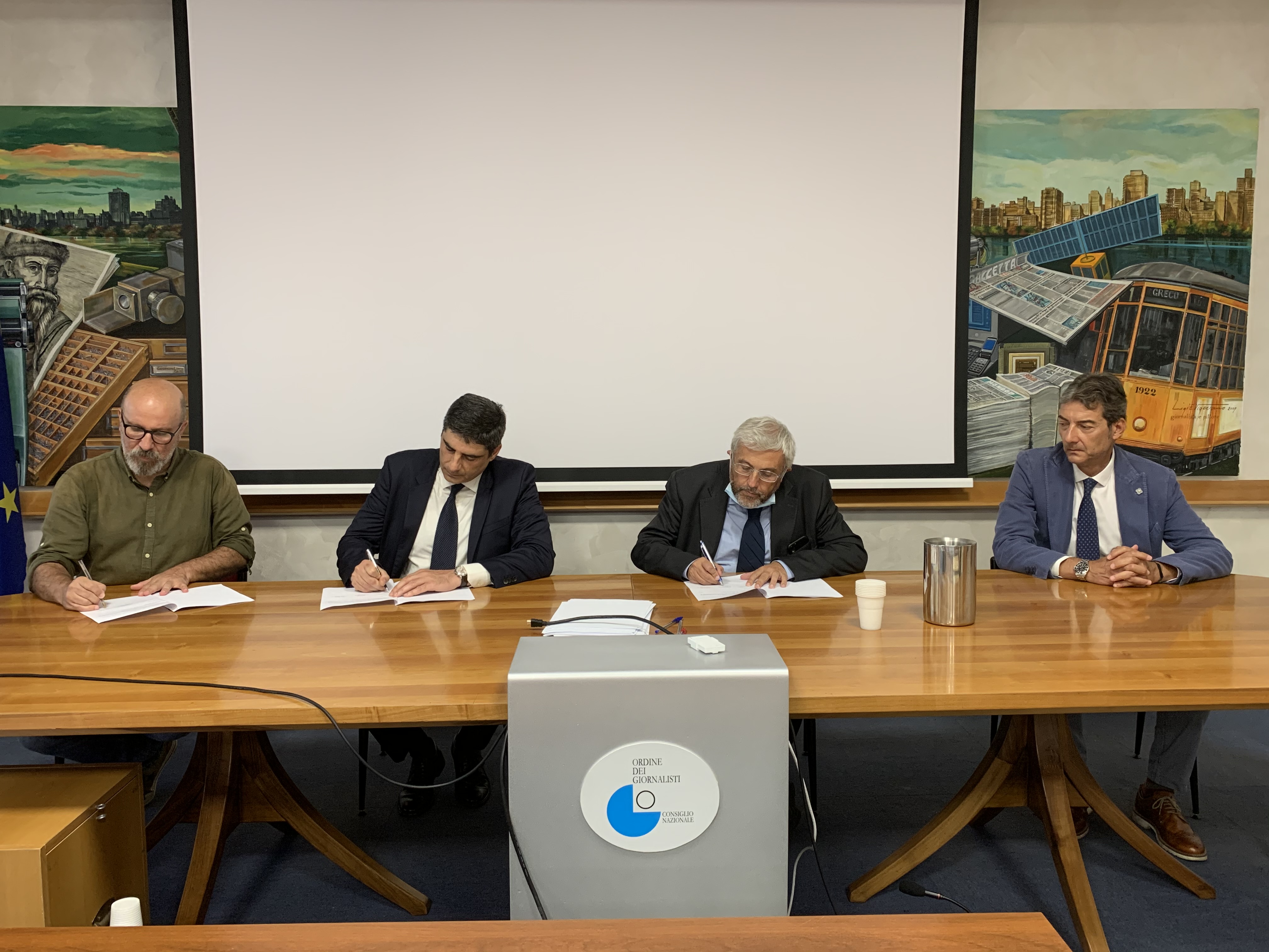 Siglato il protocollo di intesa fra Ordine dei Giornalisti, Ufficio Nazionale Antidiscriminazioni razziali (UNAR) e Associazione Carta di Roma