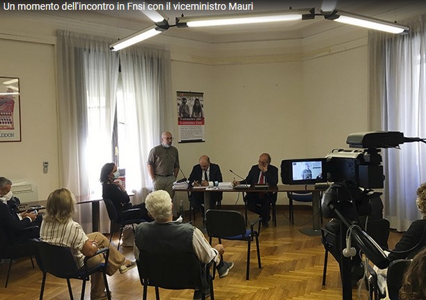 Cronisti minacciati, consegnata al viceministro Mauri una 'antologia' delle ultime intimidazioni