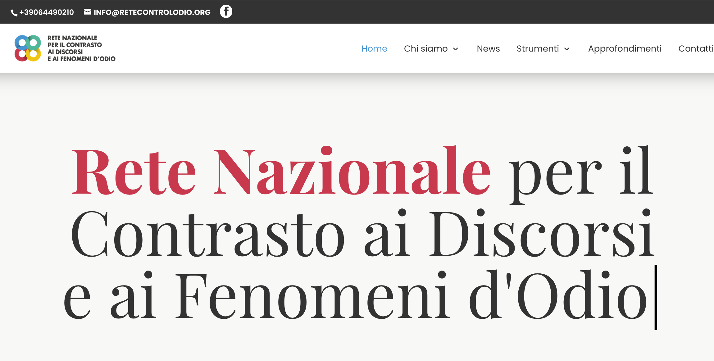 Il comunicato di Rete contro l'istigazione all'odio e alla violenza