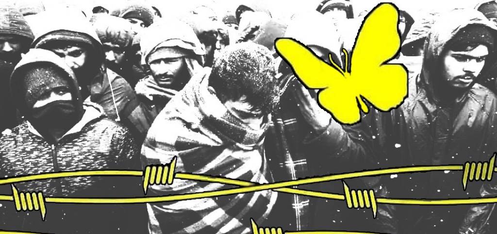6 marzo, un ponte di corpi in piazza e sui confini