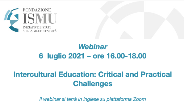 Webinar “Intercultural Education: Critical and Practical Challenges”