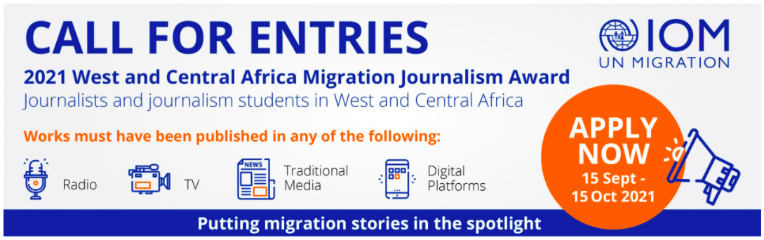 2021 West and Central Africa Migration Journalism Award