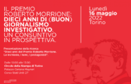 Dieci anni del Premio Morrione: il 16 maggio presentazione della ricerca a Torino