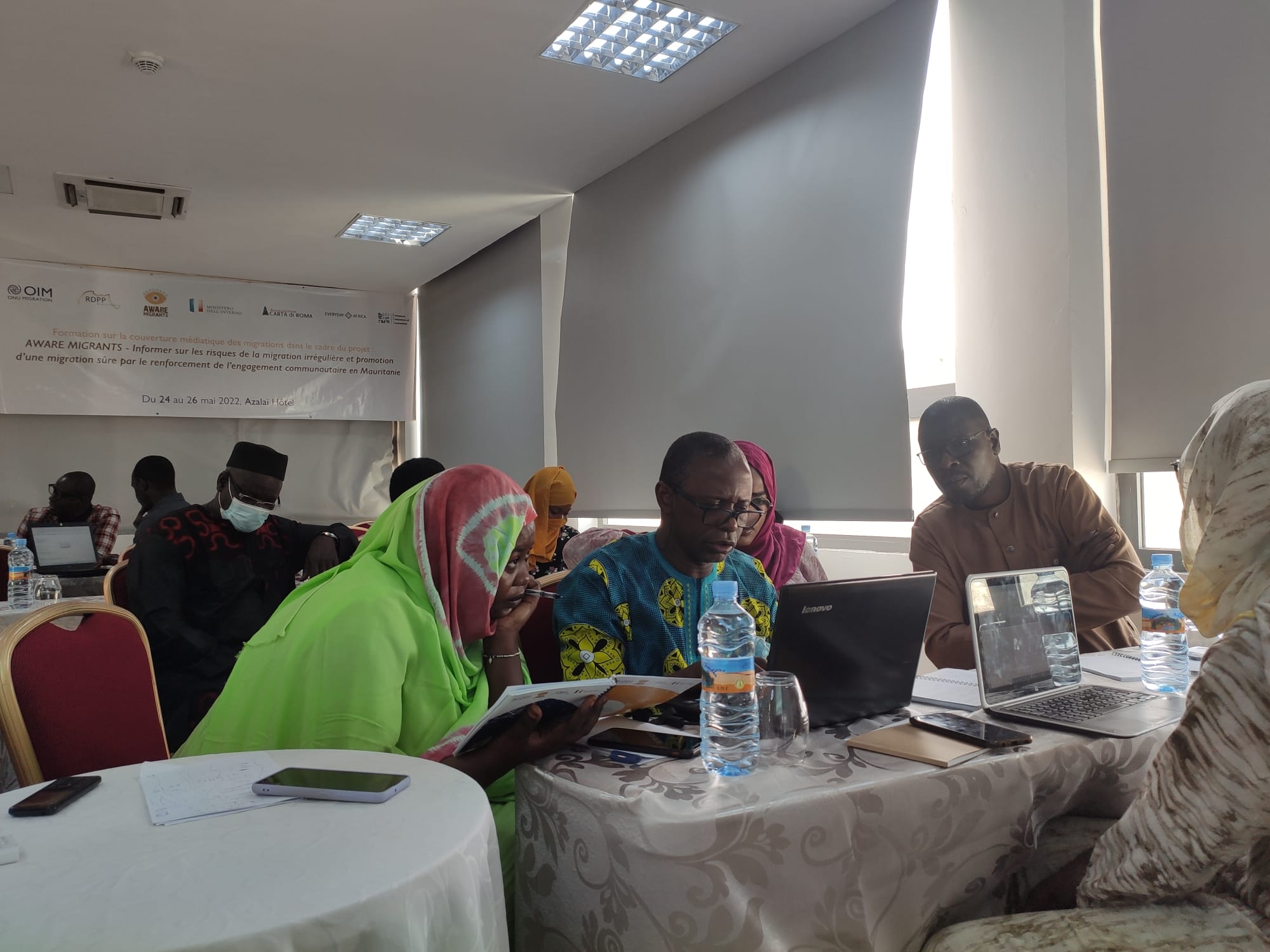 Couverture médiatique des migrants : Des journalistes mauritaniens à l’école des bonnes pratiques