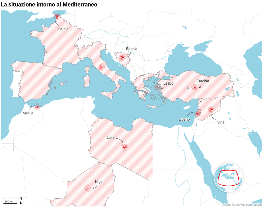 Mediterraneo, Balcani, America Latina: i profughi che non vediamo