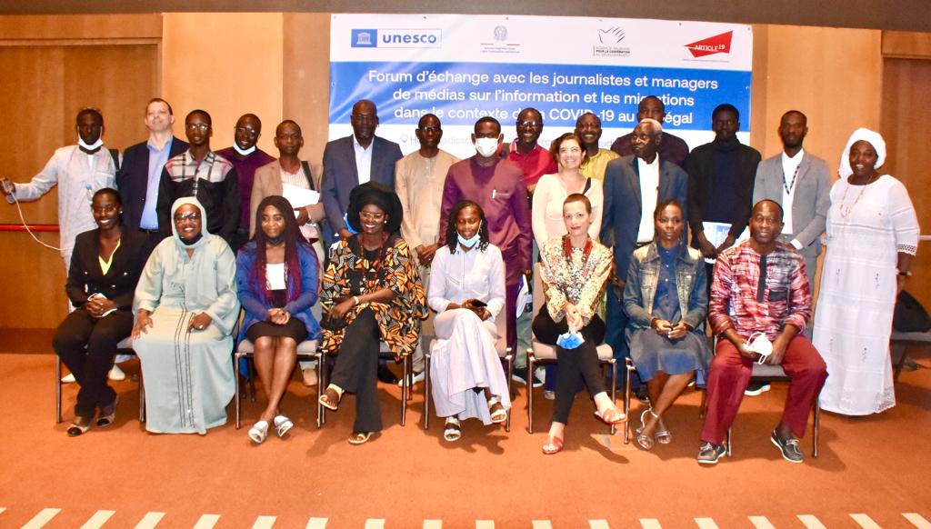 L’UNESCO aux côtés des médias sénégalais pour la production de contenus éditoriaux diversifiés sur la migration