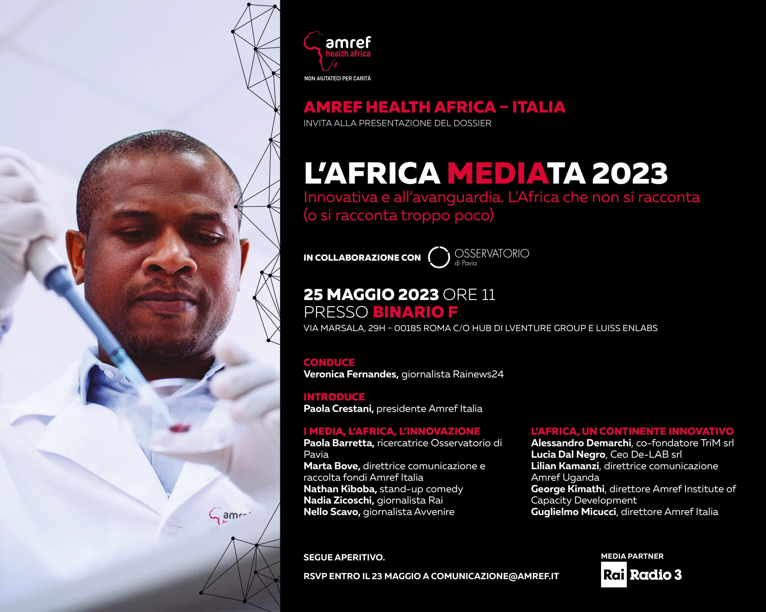 Africa Day, 25 maggio. Lancio a Roma di “Africa MEDIAta” con Osservatorio di Pavia