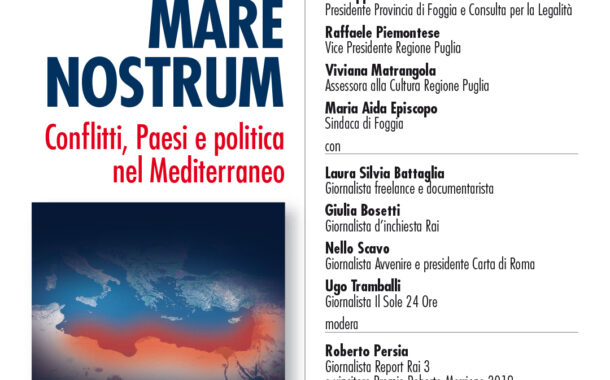 Mare Nostrum – conflitti, Paesi e politica nel Mediterraneo. Incontro a Foggia con la PRM ACADEMY