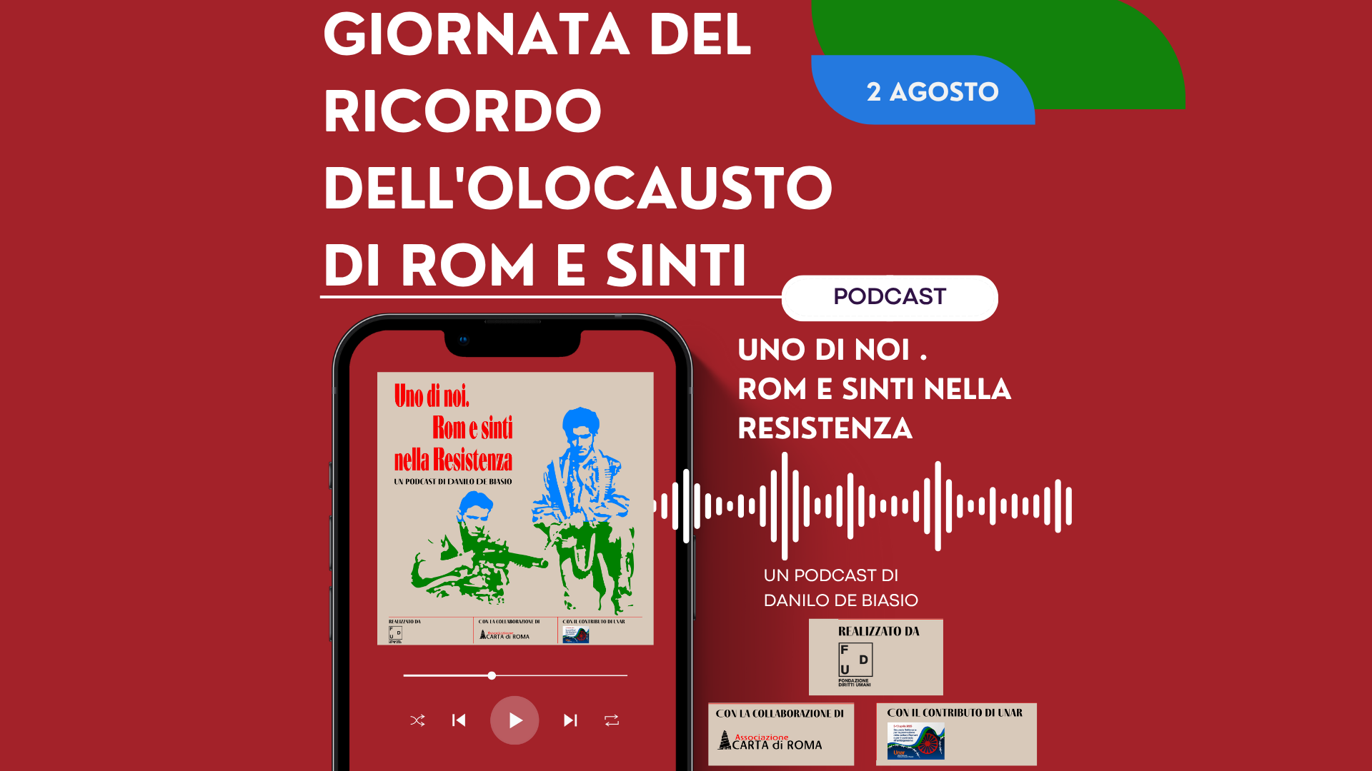 2 agosto. Un podcast per ricordare l'olocausto di Rom e Sinti