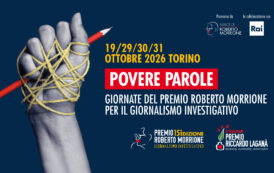 Povere Parole: il programma delle Giornate del Premio Morrione a Torino